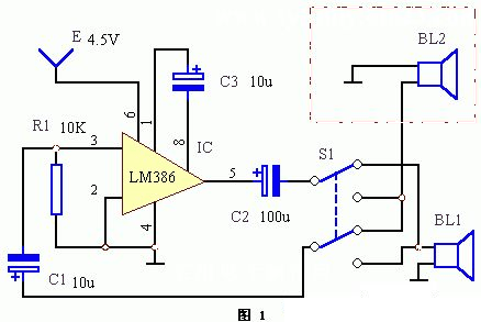 用LM386制作半双工对讲机电路设计与分析