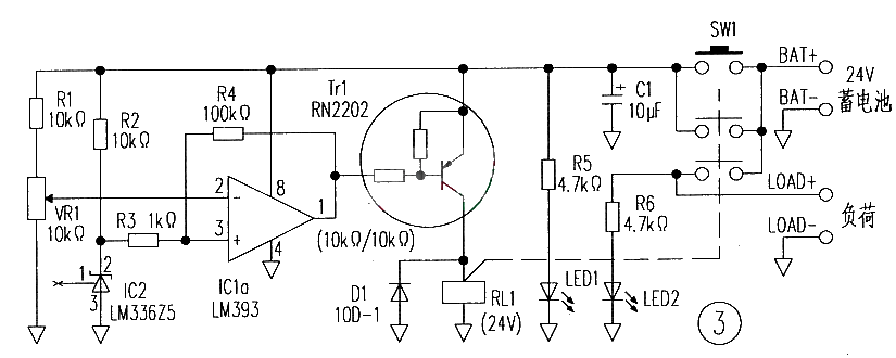 Battery discharge protection circuit Battery discharge protection circuit