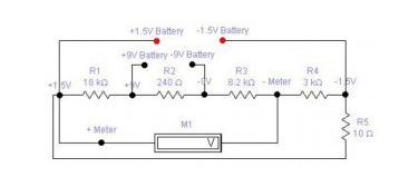 Battery tester circuit diagram