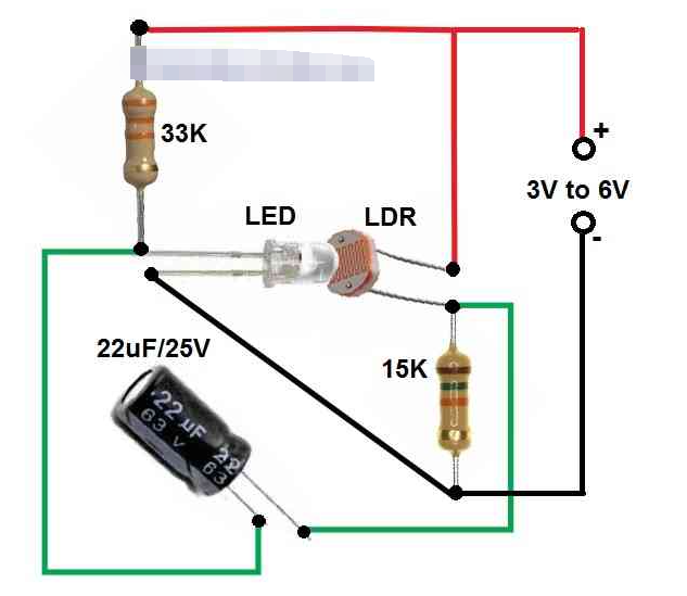 LED flash circuit