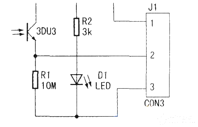 Laser detection and indicating device system circuit design