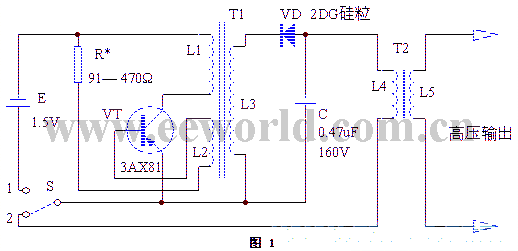 电子煤气点火器电路