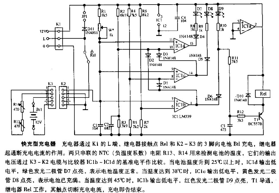 Fast charging charger