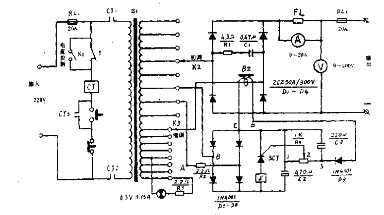 GCA 20A∕180V Silicon<strong>Rectifier</strong><strong>Charger</strong><strong>Circuit</strong>.gif