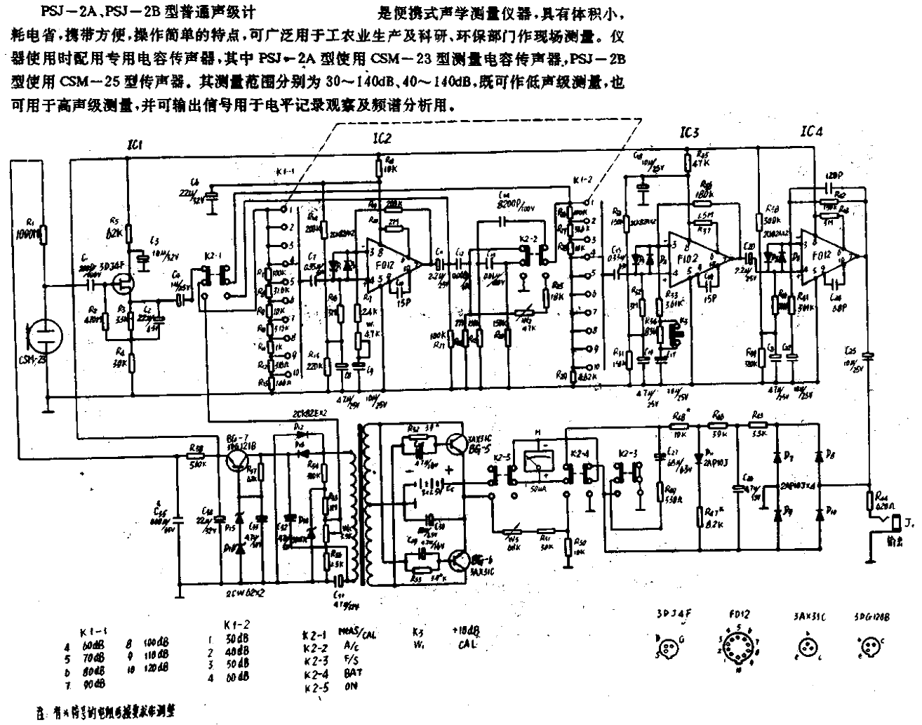 <strong>PS</strong>J-2A, <strong>PS</strong>J-2B ordinary sound level meter<strong>circuit</strong>.gif