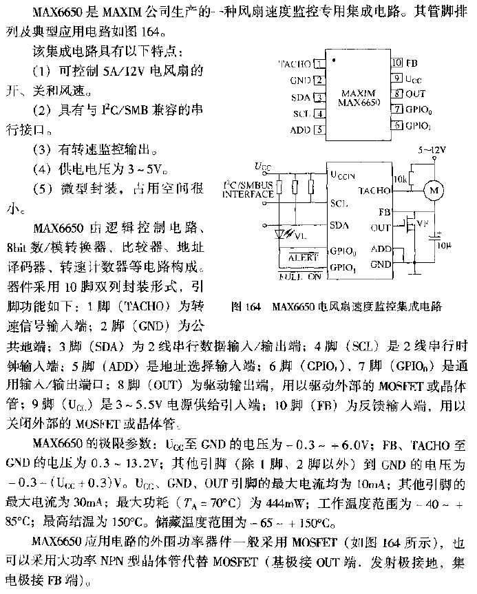 MAX6650<strong>Electric Fan</strong>Speed ​​Monitoring<strong>Integrated Circuit</strong>.gif