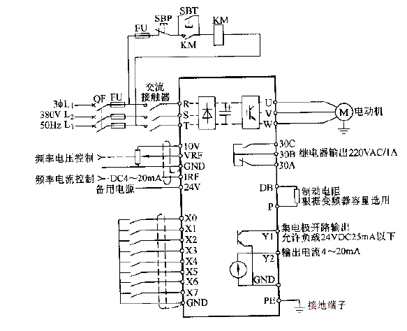 Senlan SB20T<strong>Inverter</strong>Three-phase basic<strong>Wiring</strong>.gif