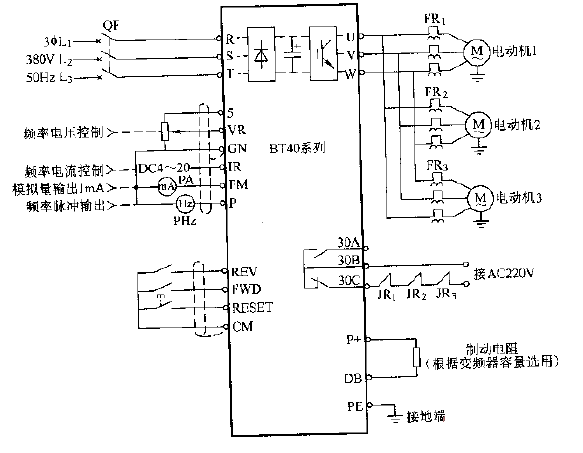 Multiple Senlan BT40<strong>electric motors</strong><strong>operating in parallel</strong>.gif