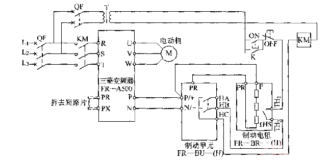 <strong>Universal frequency converter</strong>Strong deceleration<strong>Brake circuit</strong>.gif