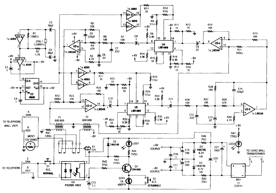 phone frequency scrambler