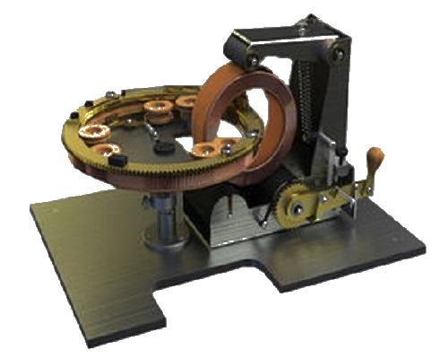 Winding machine used to produce toroidal transformers and toroidal coils - toroidal winding machine