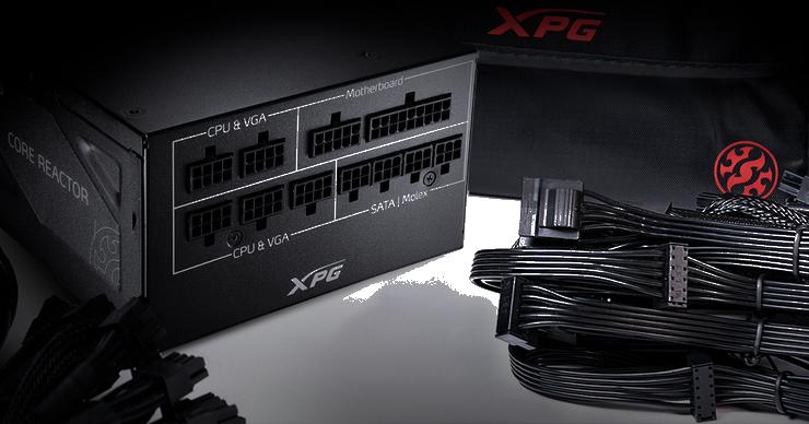 As the leader in 65W power supplies, XPG CR650 power supply has been launched