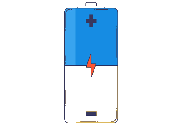 Temperature has a great impact on the natural aging process of UPS batteries