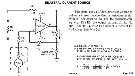 Bilateral<strong>Current</strong>Source<strong>Circuits</strong>