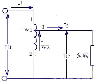 Autotransformer schematic diagram