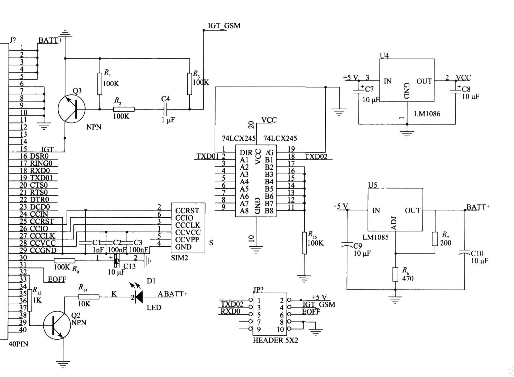 Circuit design of automobile fingerprint alarm system using GSM wireless communication network