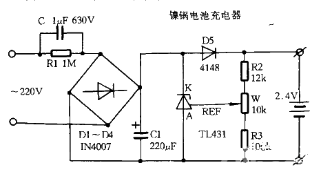 Use TL431 to make a simple charger circuit