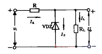 12.<strong>Voltage stabilizing circuit</strong> composed of silicon <strong>voltage stabilizing tube</strong> and <strong>resistor</strong>.gif