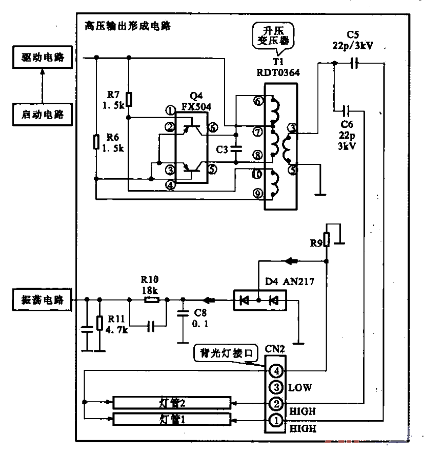 69. The<strong>high voltage</strong> output of the<strong>inverter</strong> forms a<strong>circuit</strong>.gif