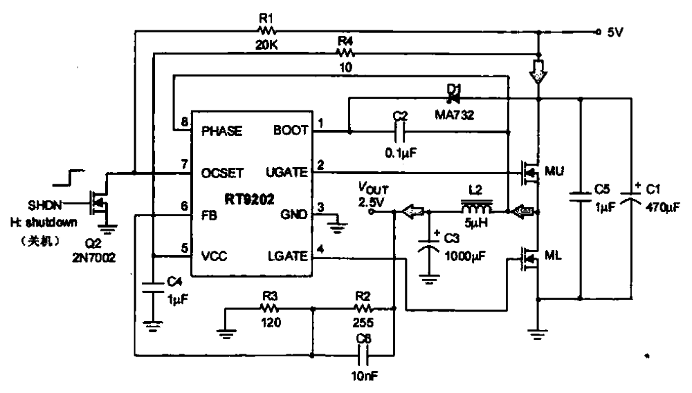 55.5V to 2.5V<strong>Voltage stabilizing circuit</strong>.gif