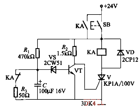 26.<strong>Thyristor</strong> Cut-off type <strong>Delay circuit</strong> one.gif