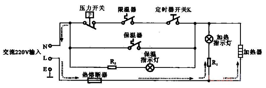 44.<strong>Haier</strong><strong>Rice Cooker</strong>’s power supply<strong>Power supply circuit</strong>.gif