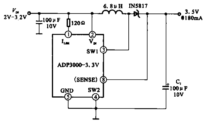 38.<strong>Boost type</strong>3.5V<strong>Voltage stabilizing circuit</strong>.gif