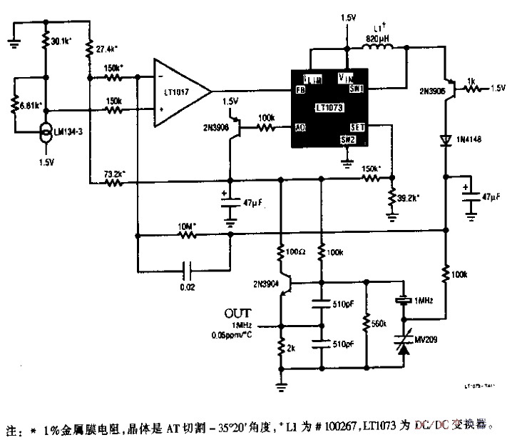 <strong>Temperature sensor</strong> is used in <strong>crystal</strong><strong>compensation circuit</strong>.gif