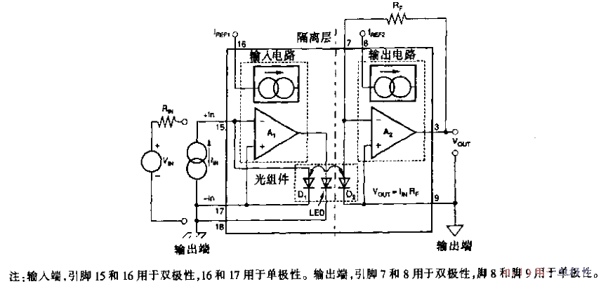 <strong>Isolation</strong><strong>Optoelectronics</strong><strong>Input and output</strong>Work<strong>Schematic</strong>.gif