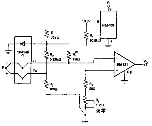 <strong>Thermocouple</strong><strong>Circuit</strong> with <strong>cold junction compensation</strong>.gif