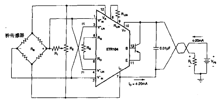 Basic connection diagram of bridge<strong>sensor</strong> and XTR10402.gif