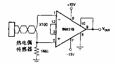 <strong>Thermocouple Sensor</strong> Amplification<strong>Adjusting Circuit</strong>.gif