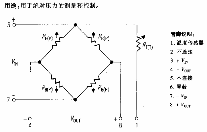 KPY series silicon piezoresistive absolute <strong>pressure sensor</strong> circuit 02.gif