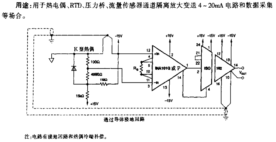 <strong>Thermocouple</strong><strong>Isolation</strong>Buffer<strong>Amplification circuit</strong>.gif