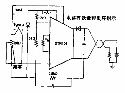 <strong>Thermocouple</strong><strong>Input Circuit</strong> with <strong>Diode</strong><strong>Cold Junction Compensation</strong>.gif