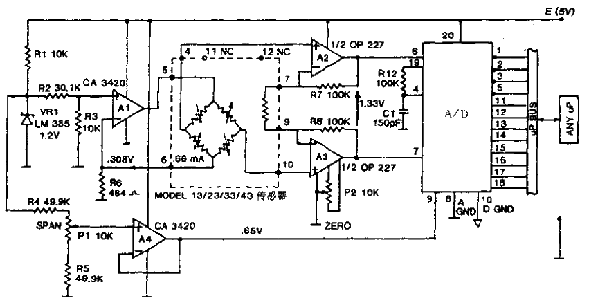 <strong>Microcomputer circuit</strong> compatible with <strong>sensor</strong>.gif