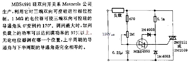 800W triac dimming circuit