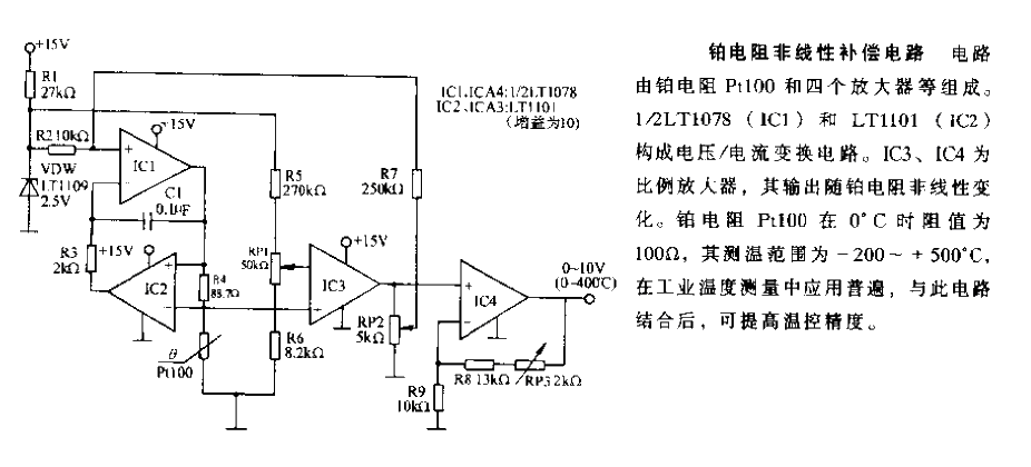 <strong>Platinum Resistor</strong>Nonlinear<strong>Compensation Circuit</strong>.gif