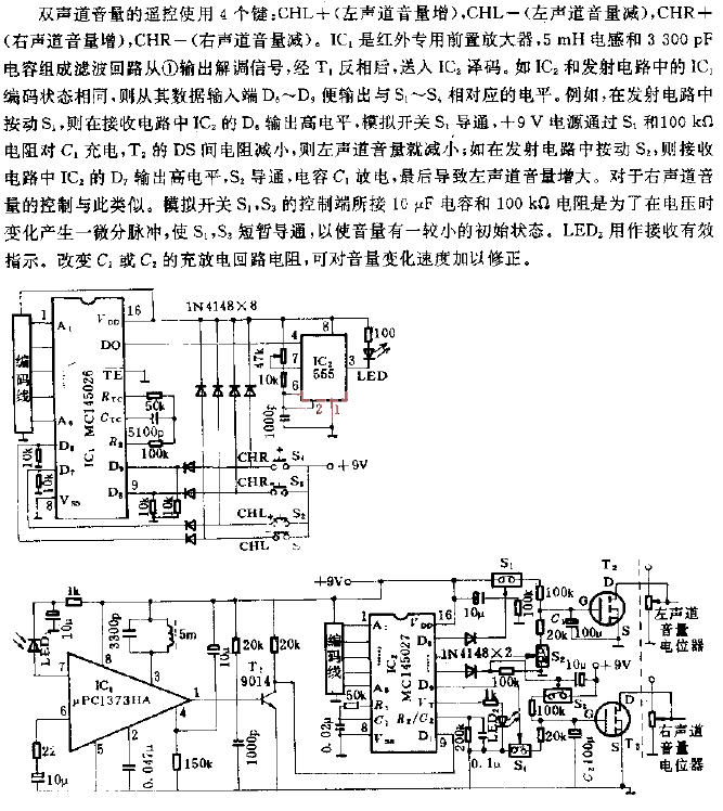 <strong>Two-channel</strong>Infrared volume<strong>Control circuit</strong>.gif