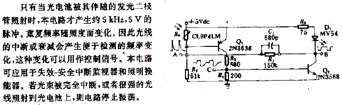 5kHz<strong>Photocell</strong><strong>Oscillator circuit</strong>.gif