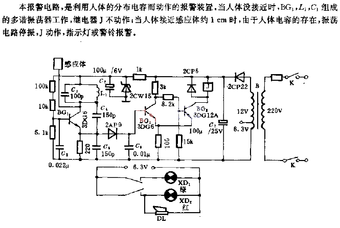 <strong>Human body sensor</strong><strong>Alarm circuit</strong>.gif