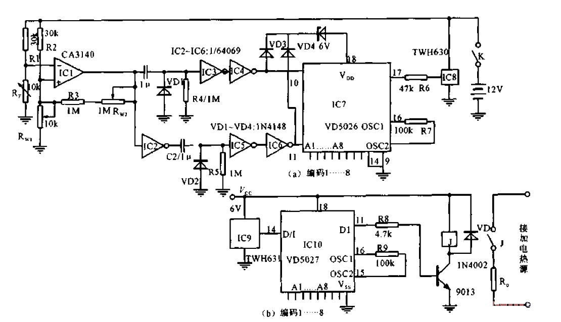 remote temperature controller