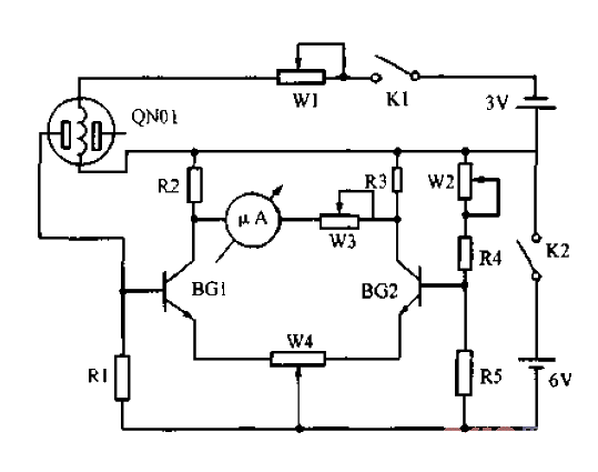 Differential Flammability<strong>Gas Detection</strong><strong>Application Circuit</strong>.gif