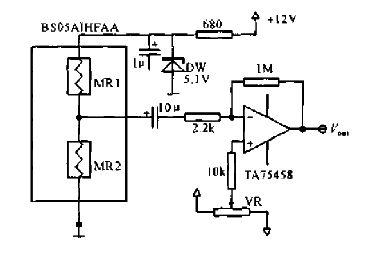 Magnetically sensitive<strong>resistor</strong>AC<strong>amplifier circuit</strong>.gif