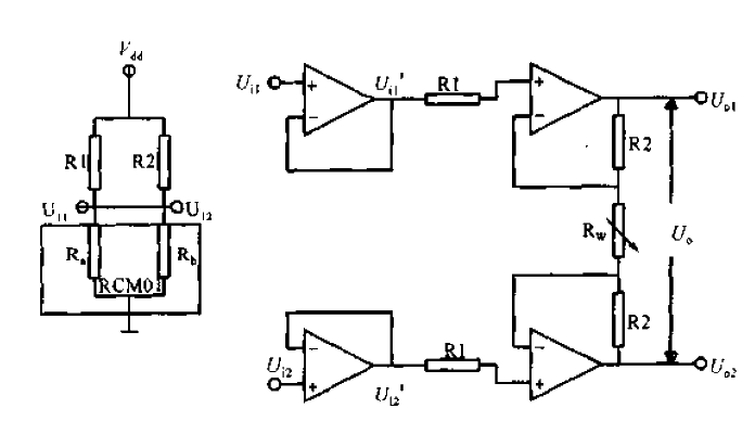 Magnetic<strong>angular displacement sensor</strong> circuit.gif