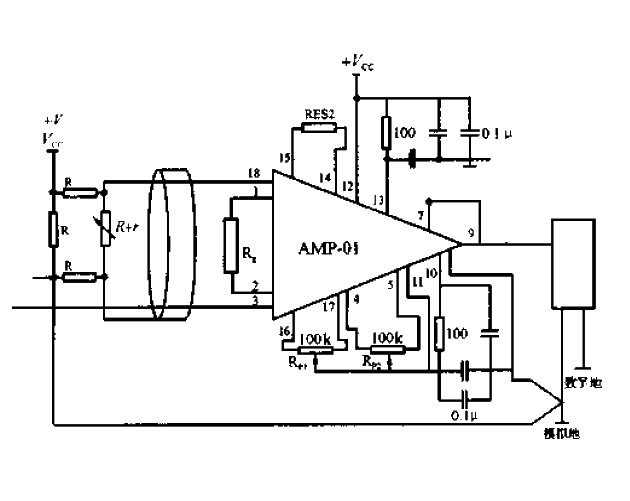 <strong>Bridge</strong><strong>Amplifier circuit</strong>.gif