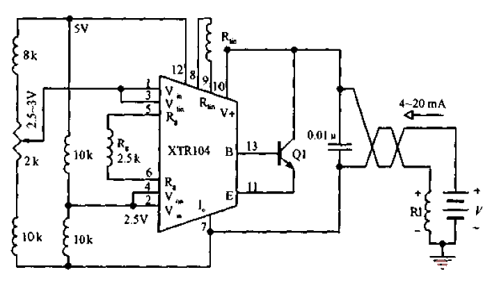 <strong>Potentiometric</strong> Gauge type<strong>Pressure sensor</strong>Two-wire transmission<strong>Circuit</strong>.gif