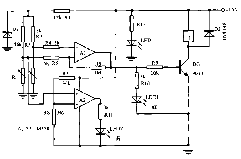 thermistor temperature controller