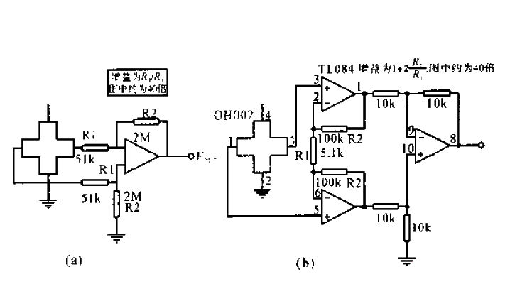 Hall sensor signal amplification circuit