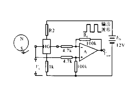 <strong>Motor</strong> rotation<strong>Detection circuit</strong> using <strong>Op amp</strong>.gif